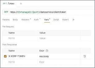 Get XSRF Token